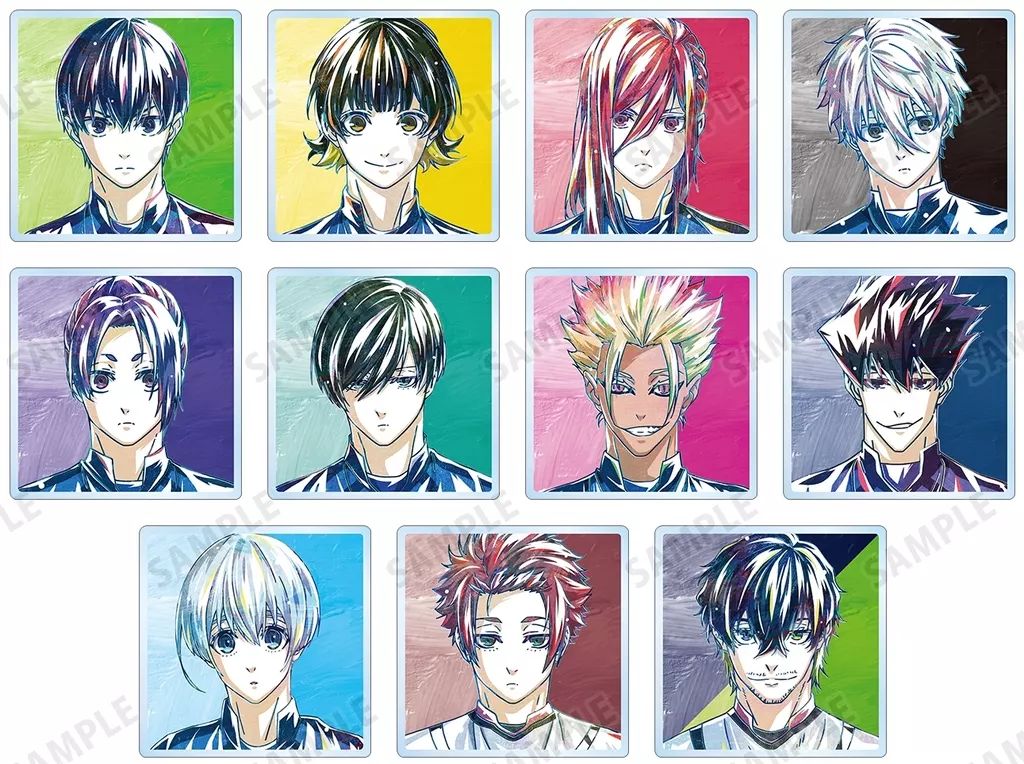 中古】アクリルスタンド・アクリルパネル 全11種セット 「ブルーロック