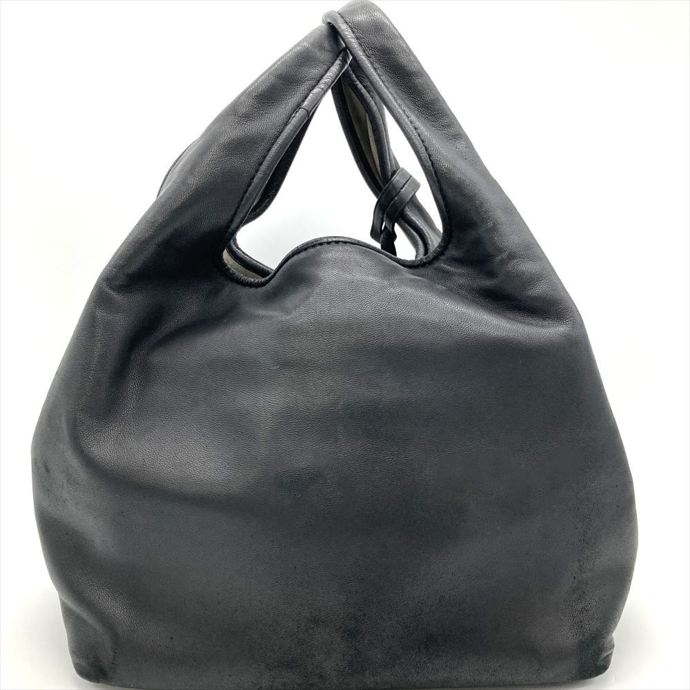 ロエベ LOEWE カリエ PM ハンドバッグ ラムスキン ブラック ゴールド金具 レディース