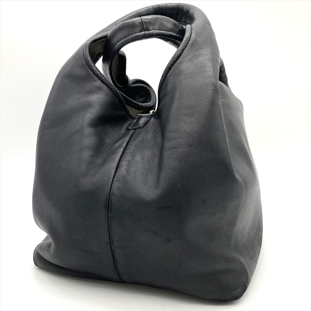  ロエベ LOEWE カリエ PM ハンドバッグ ラムスキン ブラック ゴールド金具 レディース ハンドバッグ バッグ