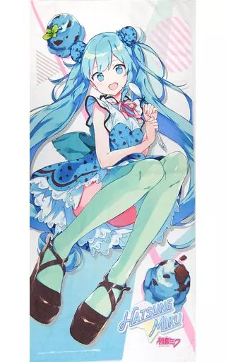 中古】雑貨 初音ミク ジャンボタオル 「初音ミク×ドン・キホーテ 