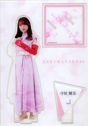 中古】アクリルスタンド・アクリルパネル 守屋麗奈(櫻坂46) ビッグ