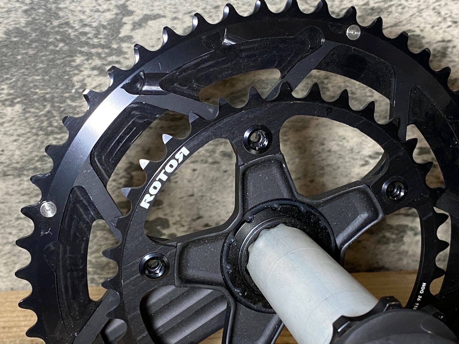 JS250 ローター ROTOR 3D 30 クランクセット 172.5mm noQ 52/36T