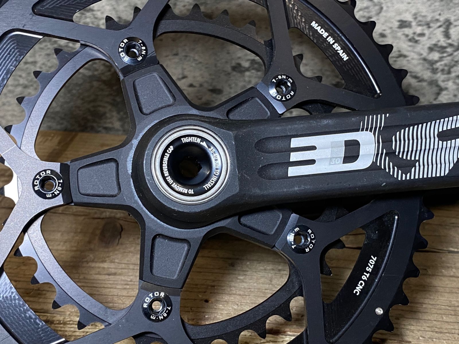 ROTOR 3D クランクセット 52/36 110 BCD ROTOR 3D クランクセット 52