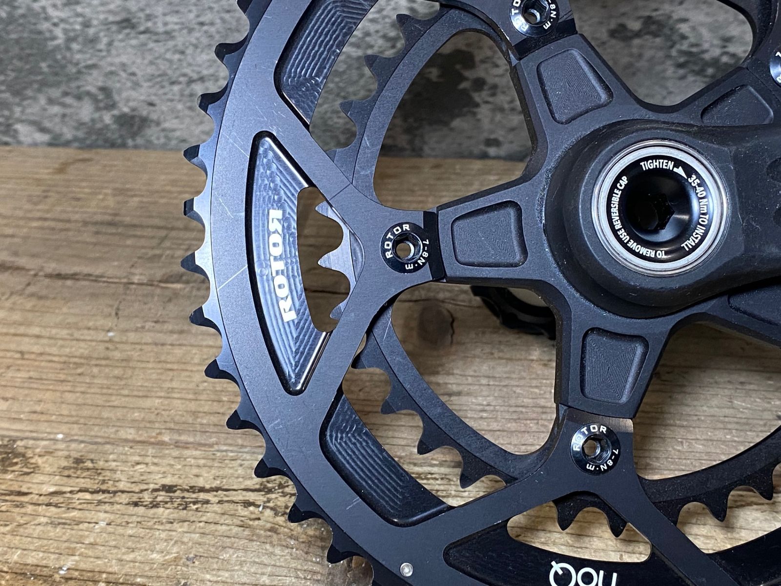 JS250 ローター ROTOR 3D 30 クランクセット 172.5mm noQ 52/36T