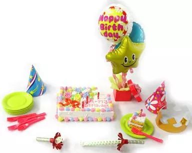 食玩 トレーディングフィギュア 3.Happy Birthday Surprise ぷちサンプルU.S.A.バージョン Mini Sweets -ミニスイーツ-