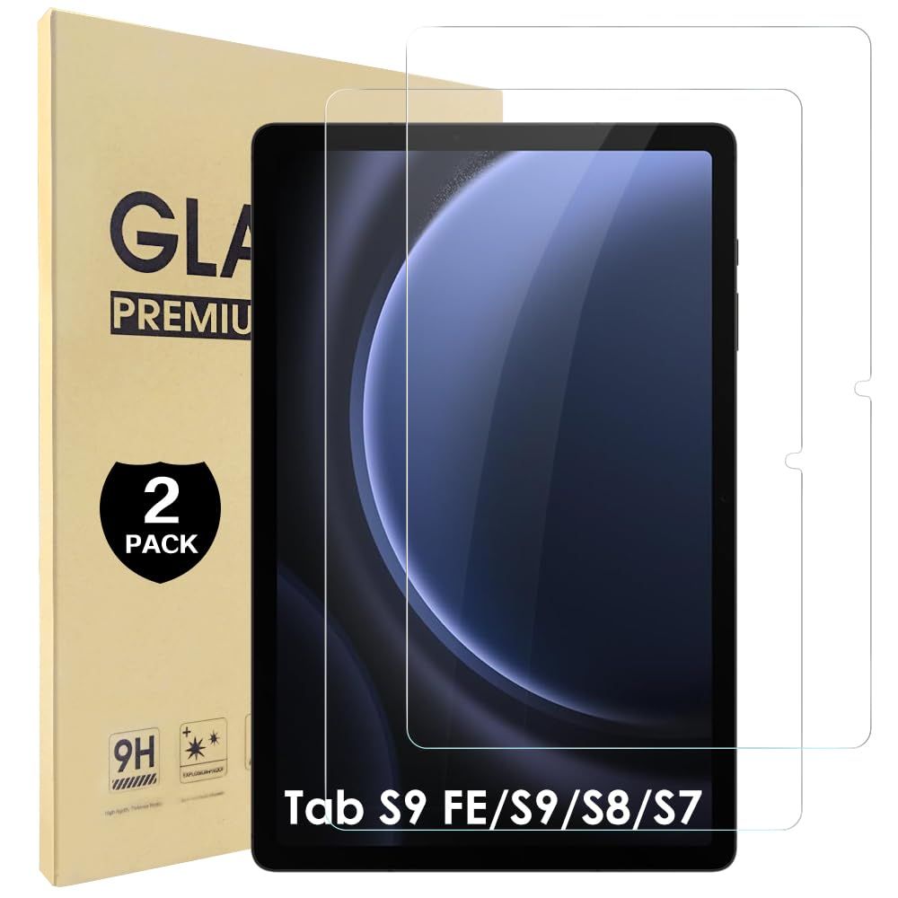 新品 Hianjoo 2枚セット Samsung Galaxy Tab S9 FE / S9 対応 保護