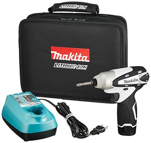 迅速に発送 マキタ Makita 充電式インパクトドライバ 10.8 V 小型 白 本体付属バッテリー 搭載モデル db 5 cf 50 a