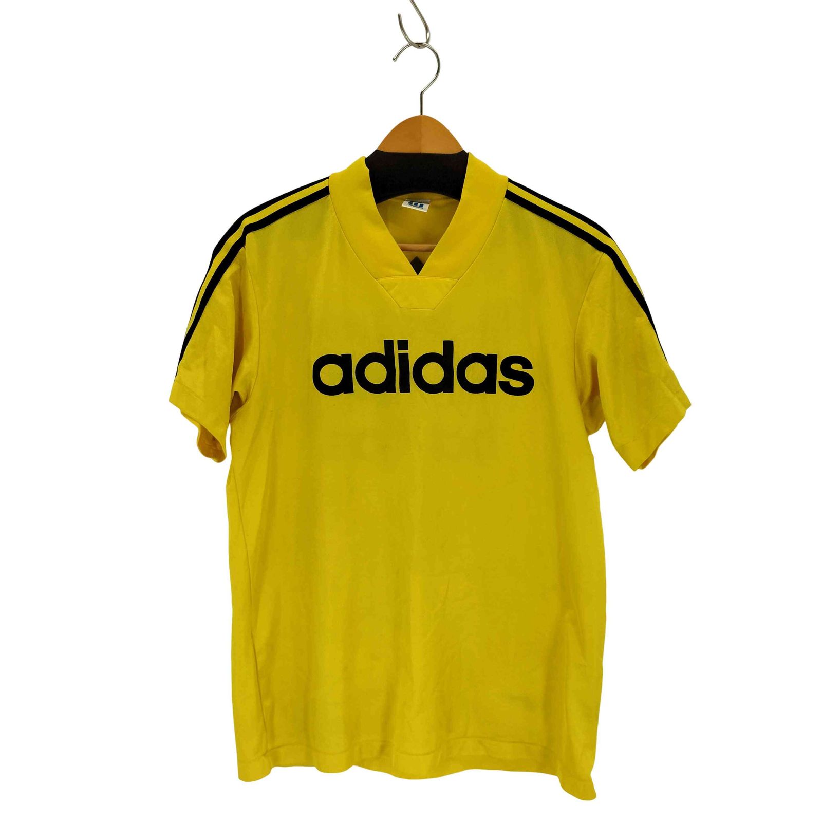 90s アディダス adidas フットLボールシャツ デサント ゲームシャツ アディダス 古着 フットボールシャツ 90s adidas by DESCENTE