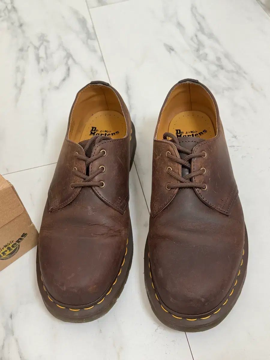 ドクターマーチン クレイジーホース DARK ブラウン uk 8 270