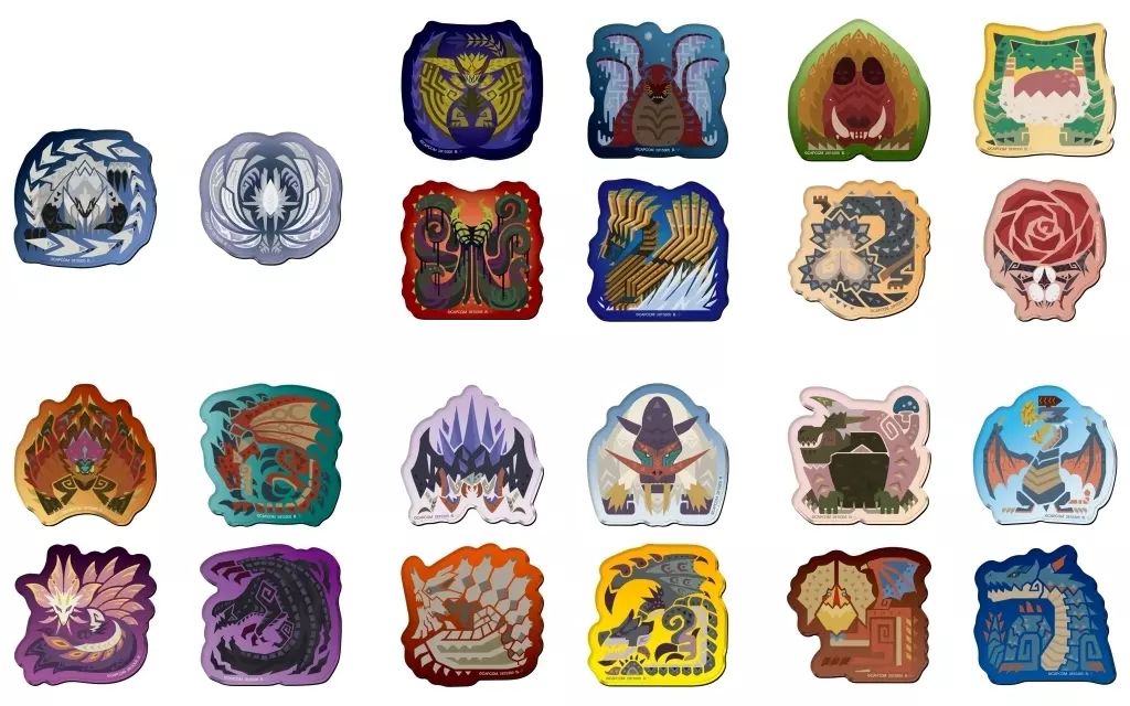 食玩 雑貨 全22種セット モンスターハンター ワイルズ キャラマグネッツ