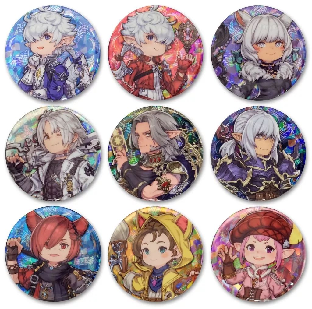 中古】バッジ・ビンズ 全9種セット 「ファイナルファンタジーXIV