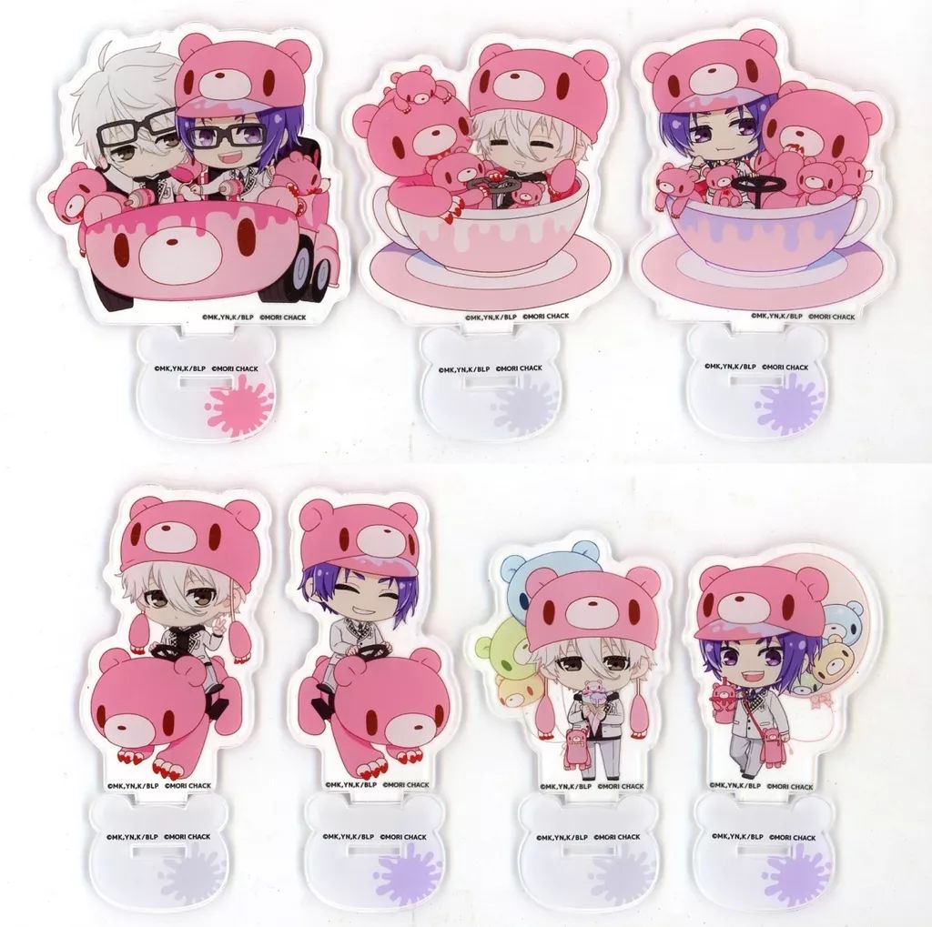 アクリルスタンド アクリルパネル 全7種セット ブルーロック×GLOOMY アクリルスタンドA