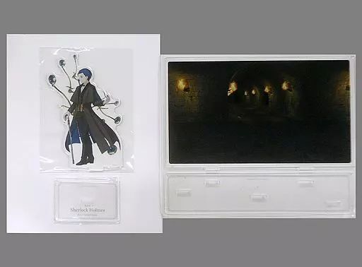 アクリルスタンド アクリルパネル ルーラー|シャーロック ホームズ バトルキャラ風アクリルジオラマスタンド Fate|Grand Order C 97グッズ