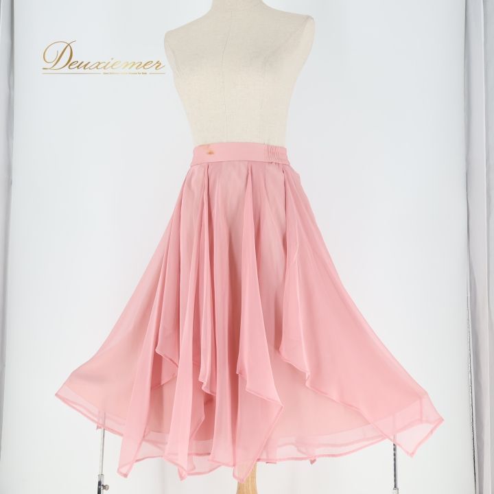 社交ダンス 衣装 スカート ピンク系 チャコット Chacott 練習 レッスン