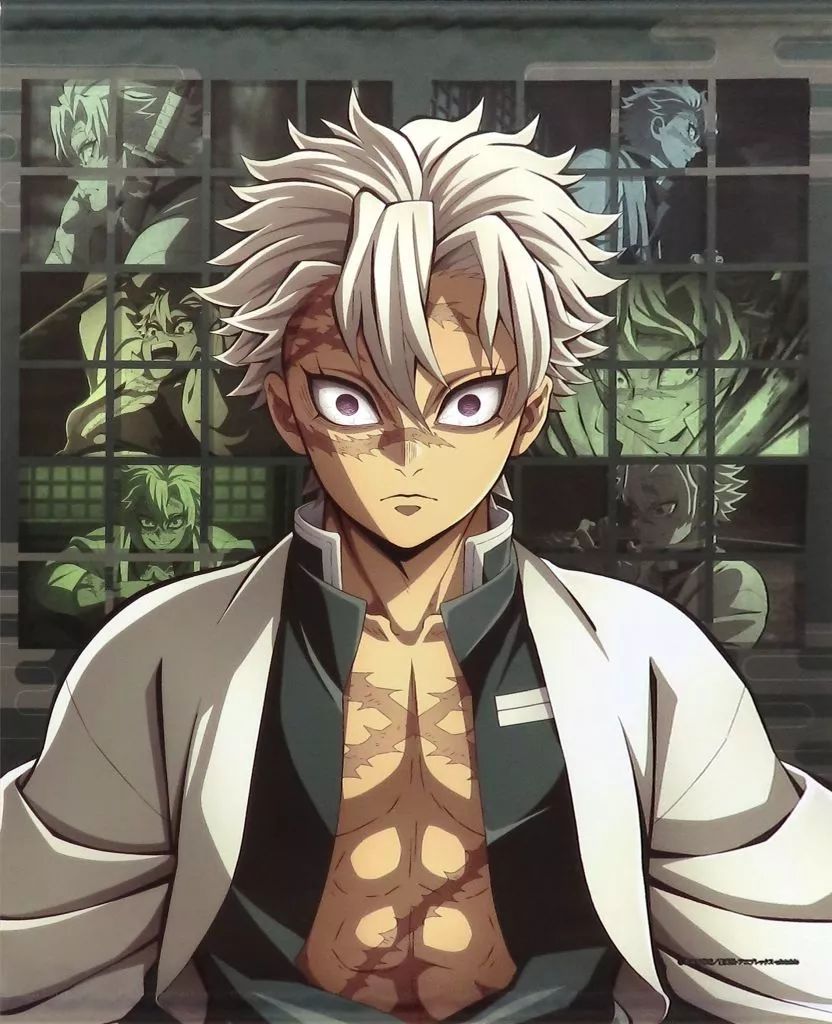 タペストリー 不死川実弥 KVアナザーカット 等身大タペストリー 鬼滅の刃 柱イベント開幕企画 柱稽古編 in ufotable Cafe マチ アソビCAFE DINING