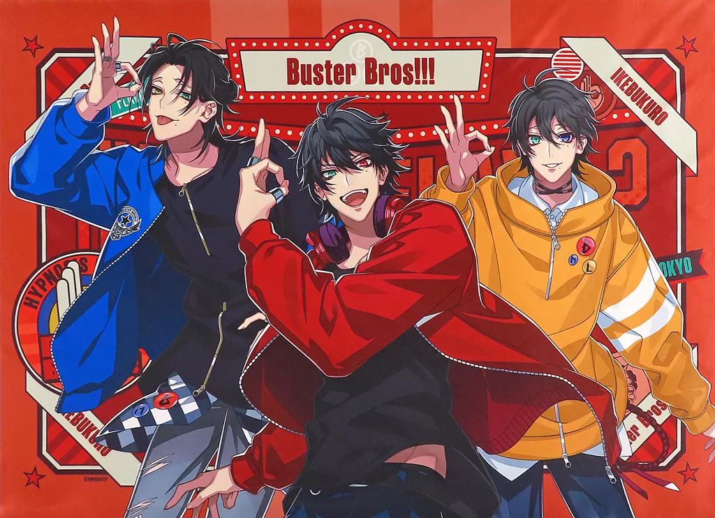 タペストリー Buster Bros!!! B 2タペストリー Hypnosis Flava 2 Ver ヒプノシスマイク Division Rap Battle Mixalive TOKYO