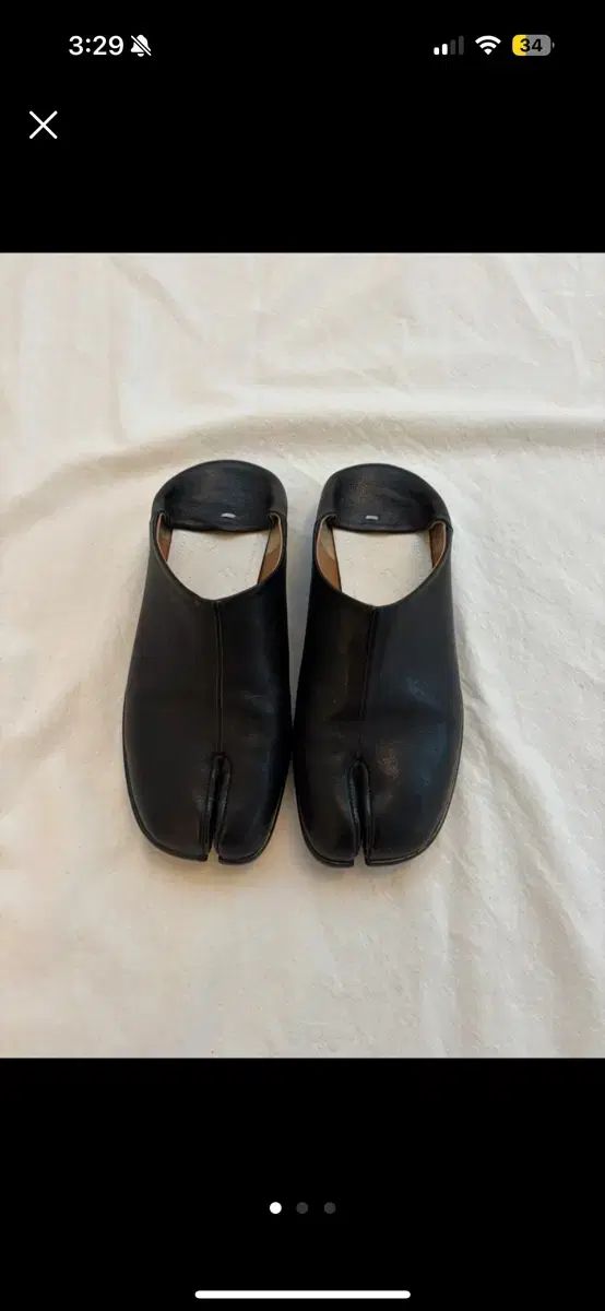 メゾン マルジェラ 足袋 ローファー ブラック 36 5