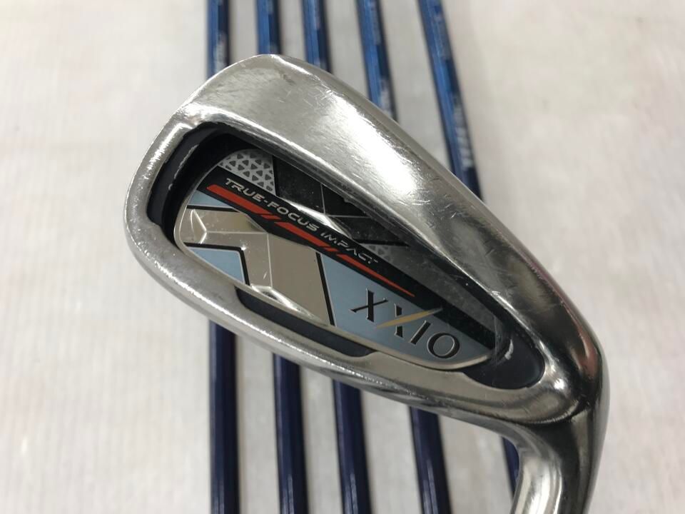 XXIO10 ネイビー S MP1000 中古 アイアンセット ダンロップ ダンロップ XXIO 10 ネイビー MP1000 ネイビー Rフレックス アイアン