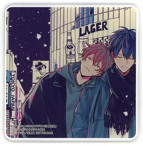 マグカップ 湯のみ 佐藤真冬＆上ノ山立夏 アクリルコースター コミックス ギヴン 第7巻 アニメDVD付き 版 コミコミスタジオ 特典