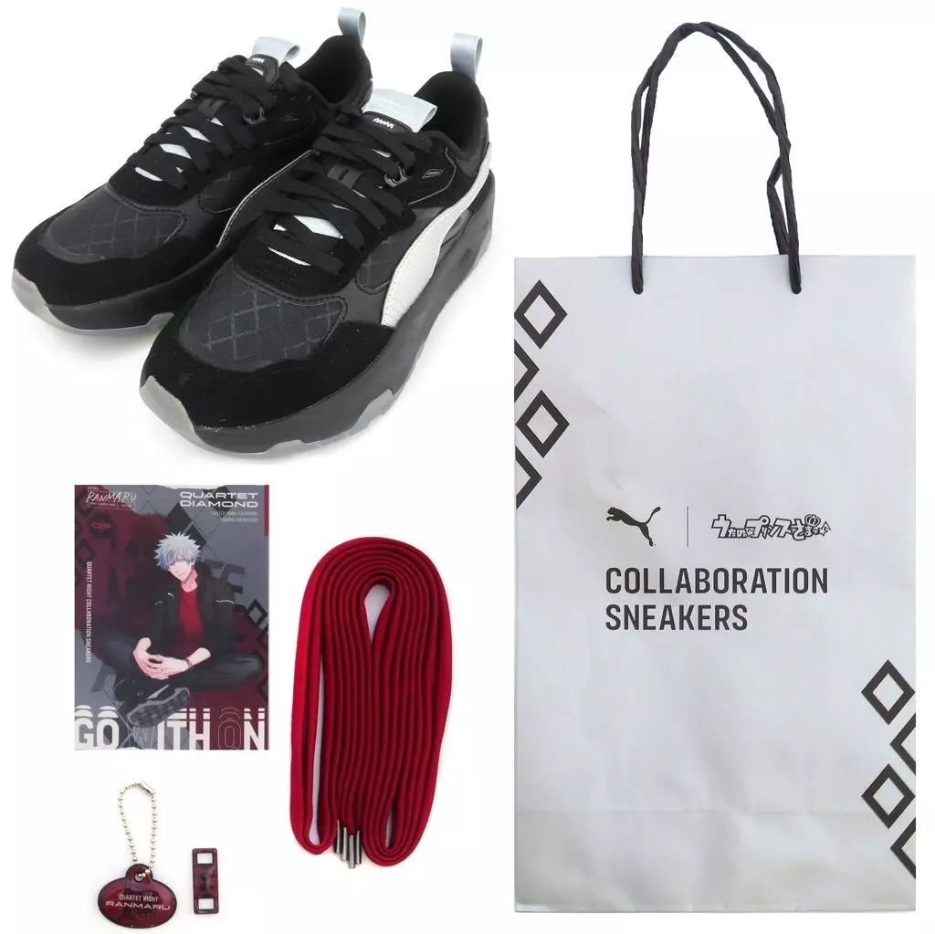 衣類 黒崎蘭丸 コラボレーションスニーカー QUARTET NIGHTモデル 25 cm PUMA うたの プリンスさまっ♪