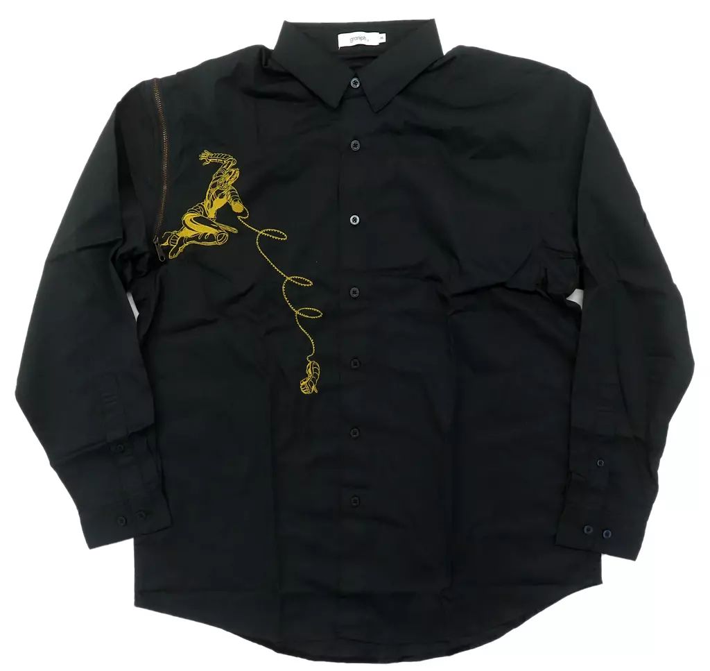 アウターウェア ブローノ ブチャラティ スティッキーフィンガーズ シャツ インクカラー Lサイズ ジョジョの奇妙な冒険 第五部 黄金の風 graniph