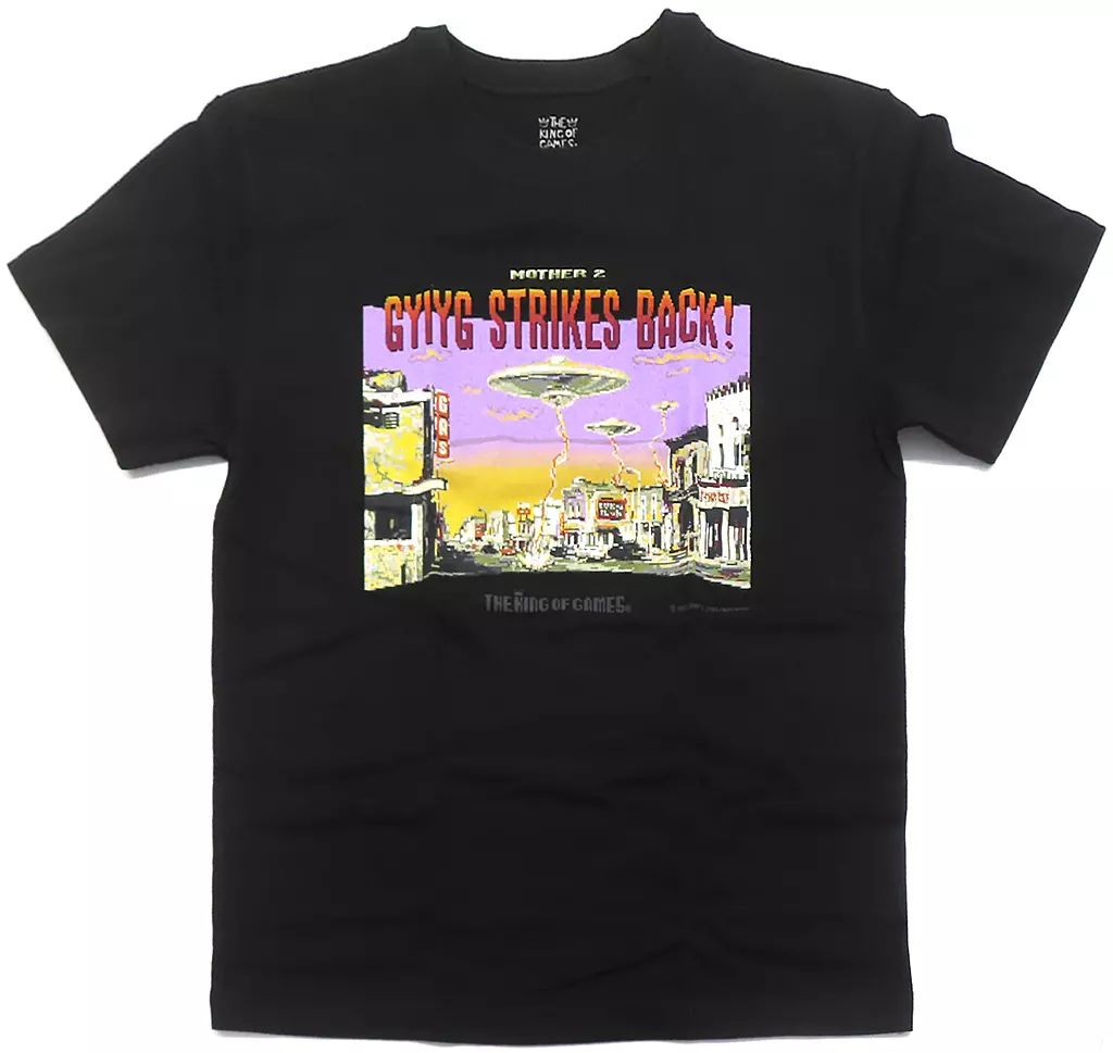 Tシャツ GYIYG STRIKES BACK! ブラック Sサイズ MOTHER 2