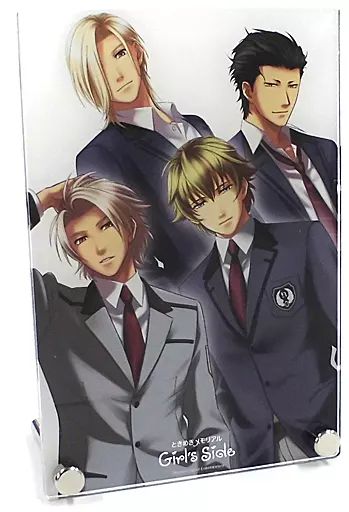 ときメモGS コンセプトアクリルパネル01 葉月珪/佐伯瑛/桜井琥一/桜井琉夏 中古】雑貨 葉月珪＆佐伯瑛＆桜井琉夏＆桜井琥一 コンセプトアクリル