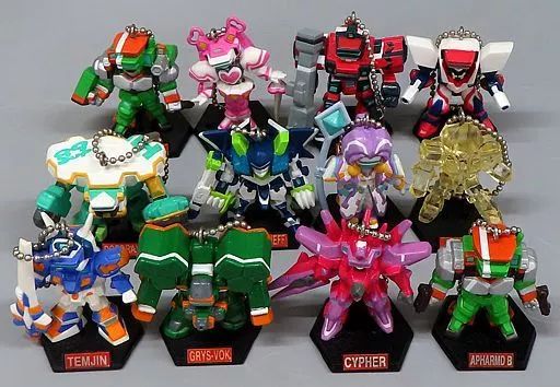 キーホルダー 全12種セット 電脳戦機バーチャロン オラトリオタングラム キーチェーンフィギュア