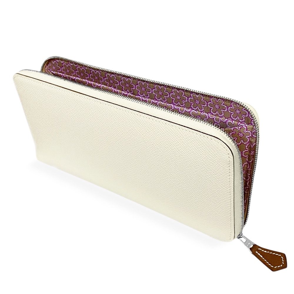 国内正規品・新品】エルメス HERMES アザップロング シルクイン 長財布