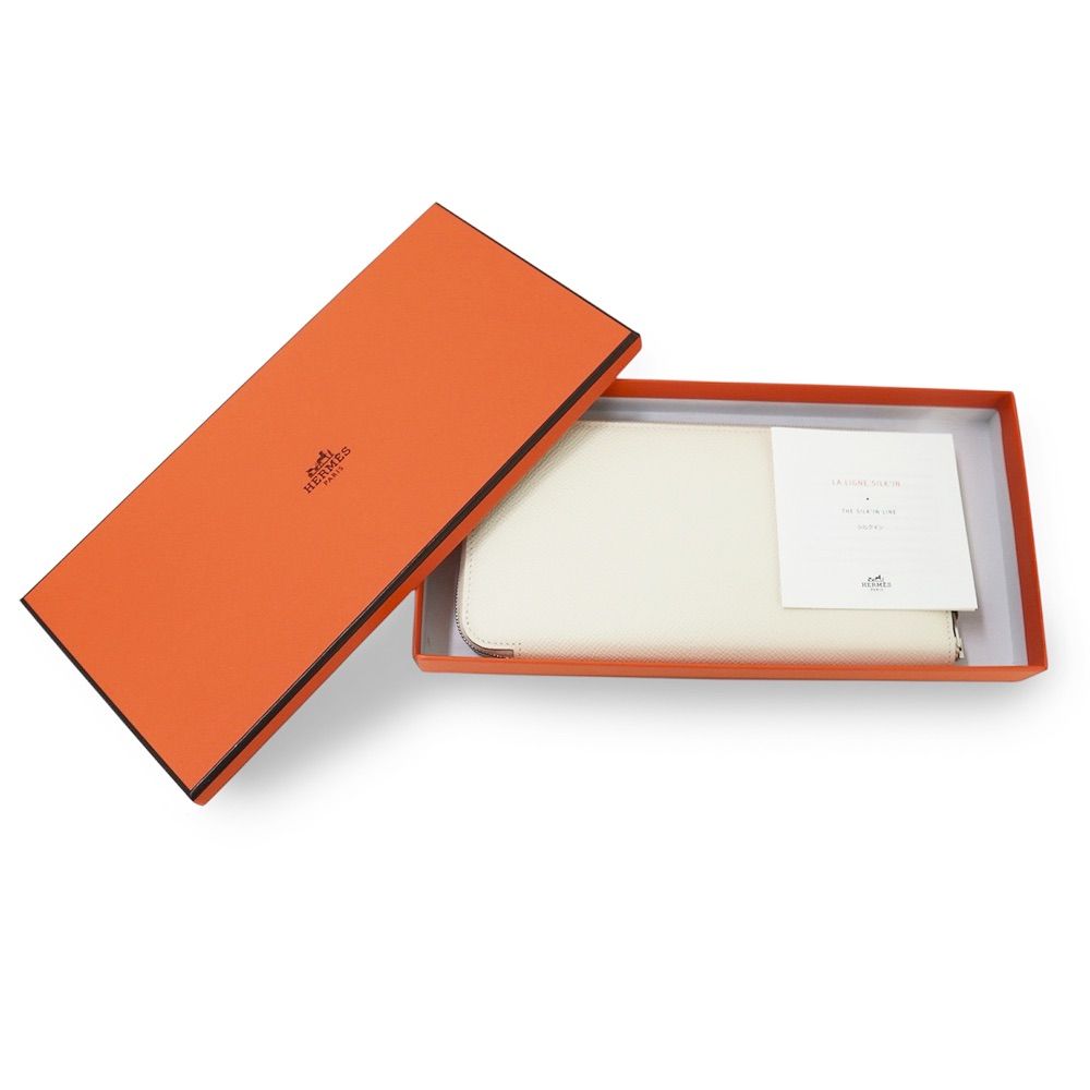 国内正規品・新品】エルメス HERMES アザップロング シルクイン 長財布