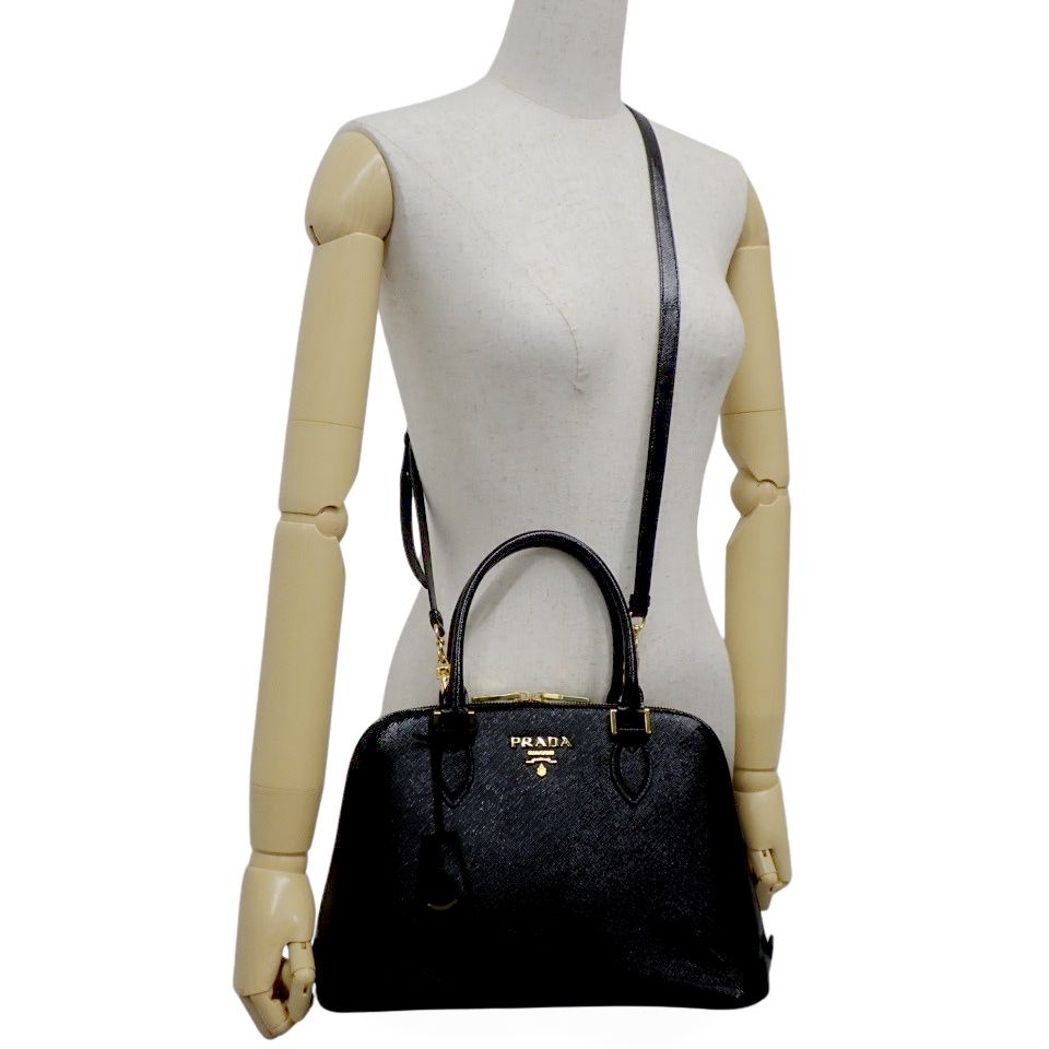 PRADA(プラダ) ロゴ 2WAYバッグ ハンドバッグ 2WAY ショルダー 肩掛け