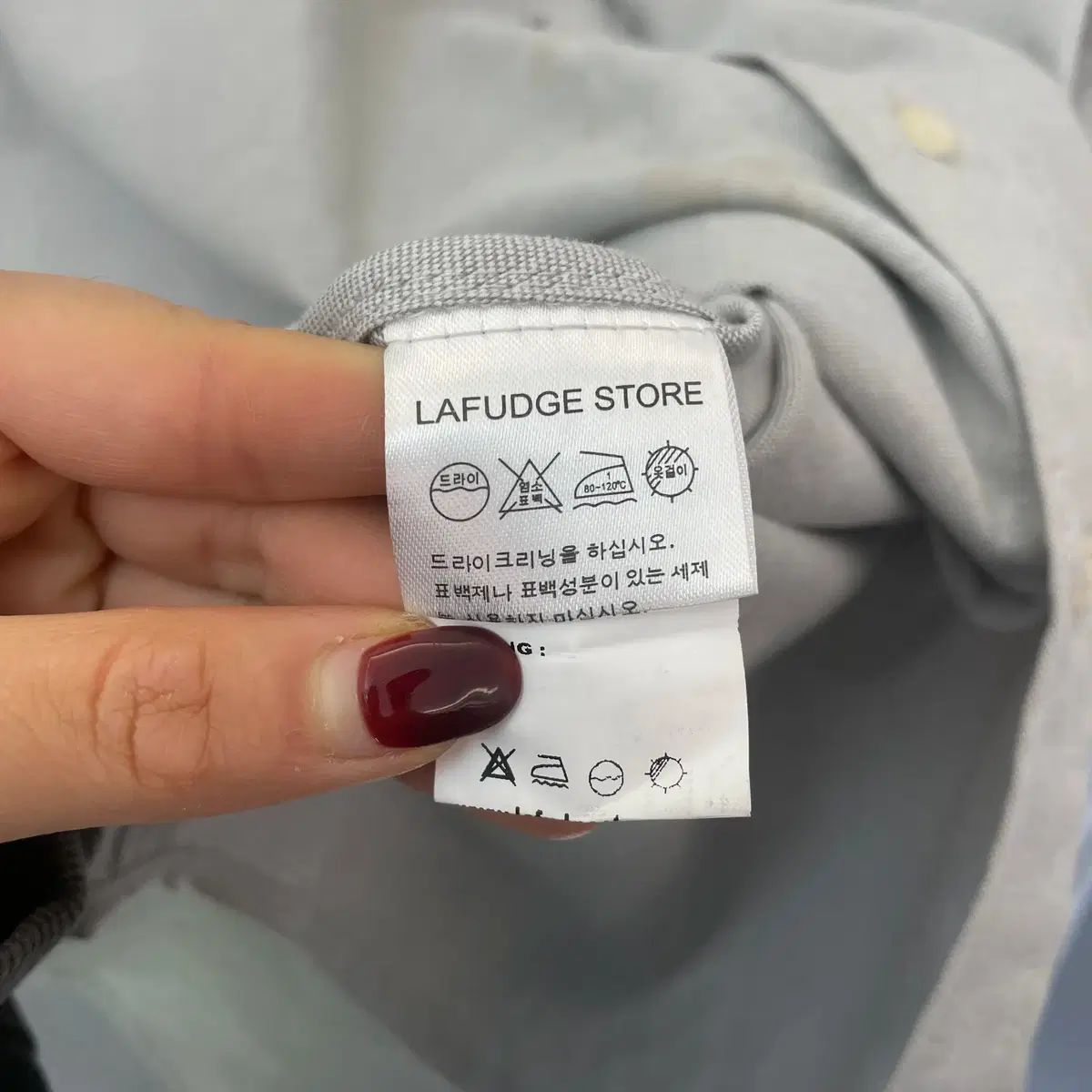 LAFUDGE STORE ファッジストア 長袖シャツ S 関税込 LAFUDGESTORE Heavy Cotton Over Rugby Sweatshirt