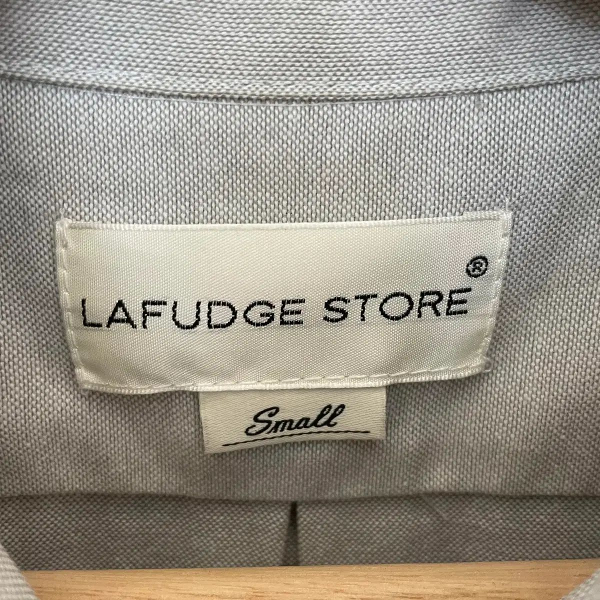 LAFUDGE STORE ファッジストア 長袖シャツ S 関税込 LAFUDGESTORE Heavy Cotton Over Rugby Sweatshirt
