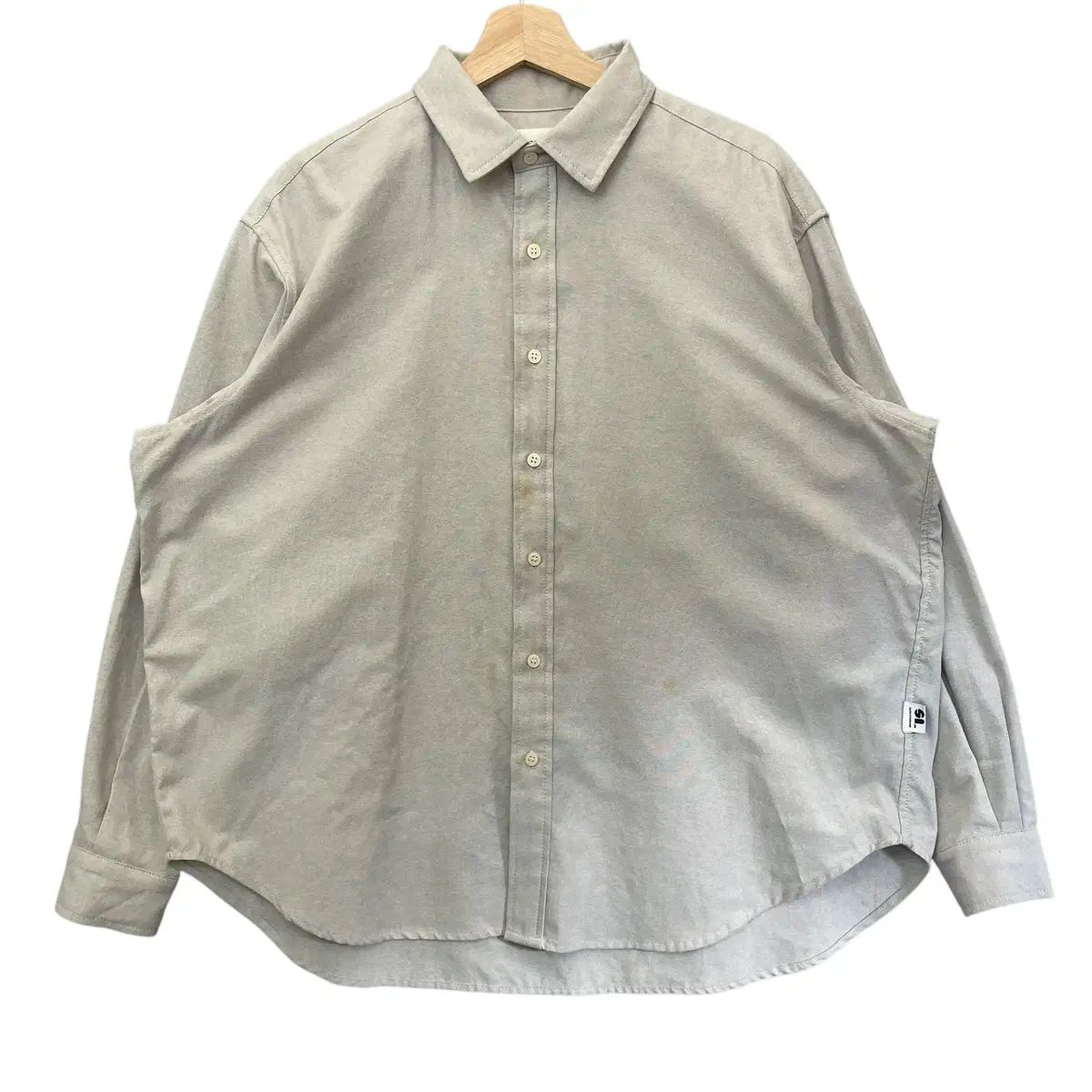 LAFUDGE STORE ファッジストア 長袖シャツ S 関税込 LAFUDGESTORE Heavy Cotton Over Rugby Sweatshirt