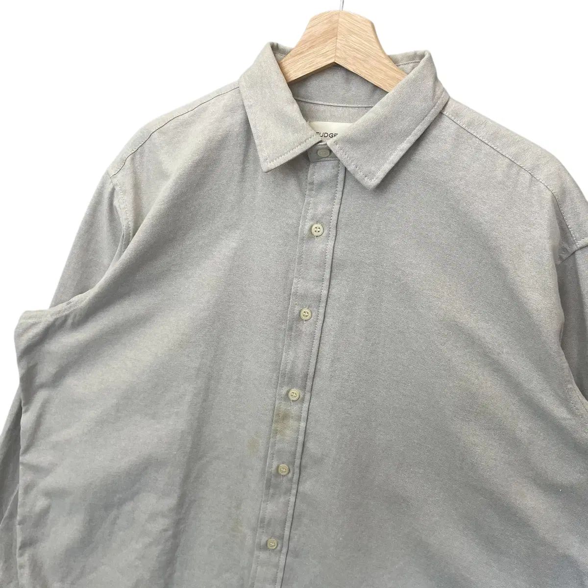 LAFUDGE STORE ファッジストア 長袖シャツ S 関税込 LAFUDGESTORE Heavy Cotton Over Rugby Sweatshirt