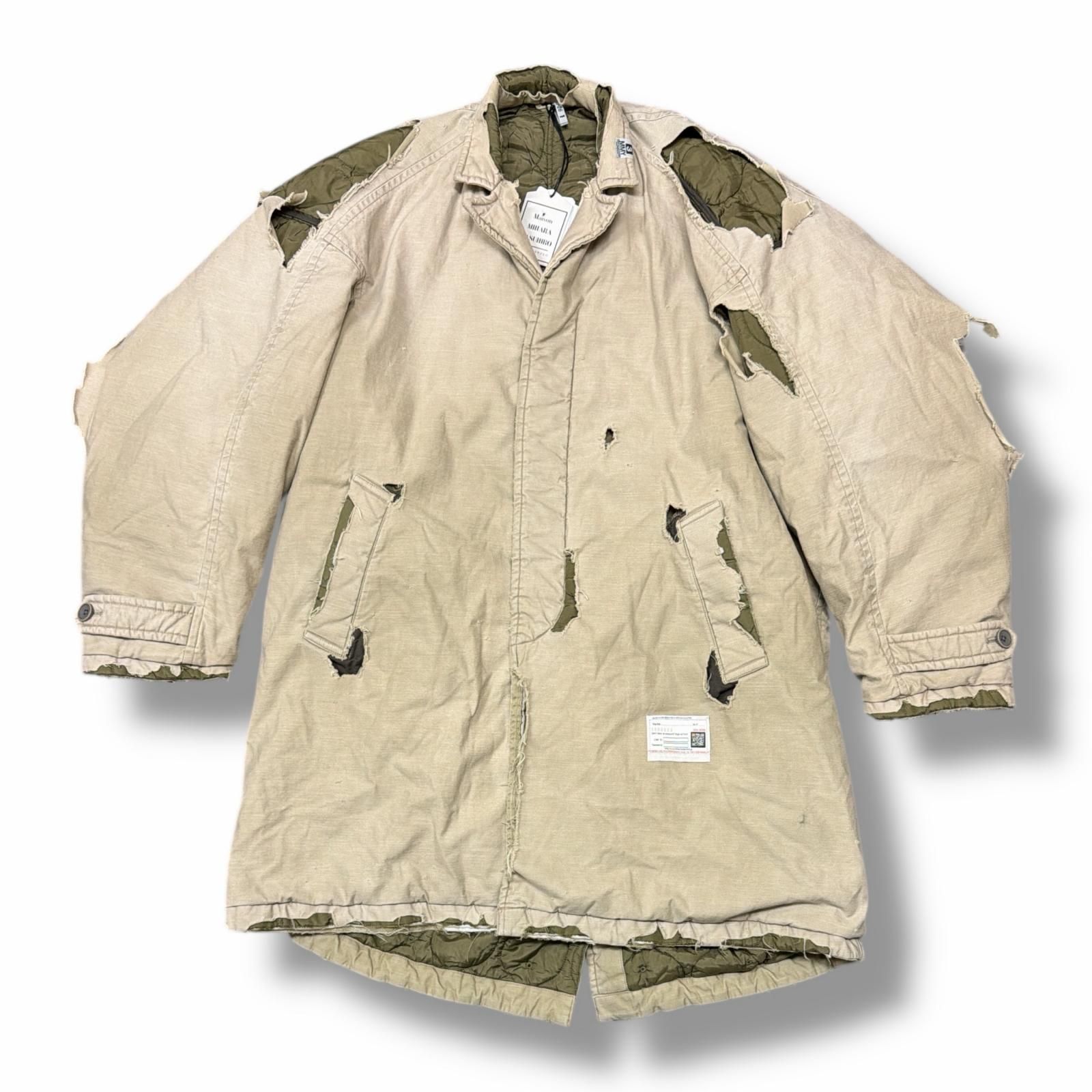 参考上代165000円 未使用 MIHARA YASUHIRO 25AW BALMACAAN COAT 