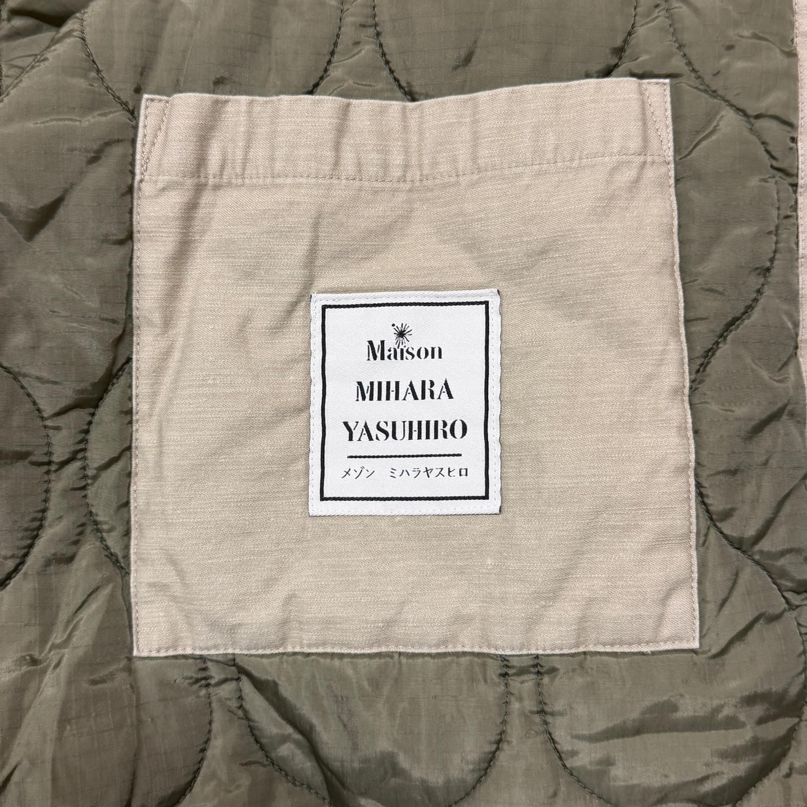 参考上代165000円 未使用 MIHARA YASUHIRO 25AW BALMACAAN COAT 