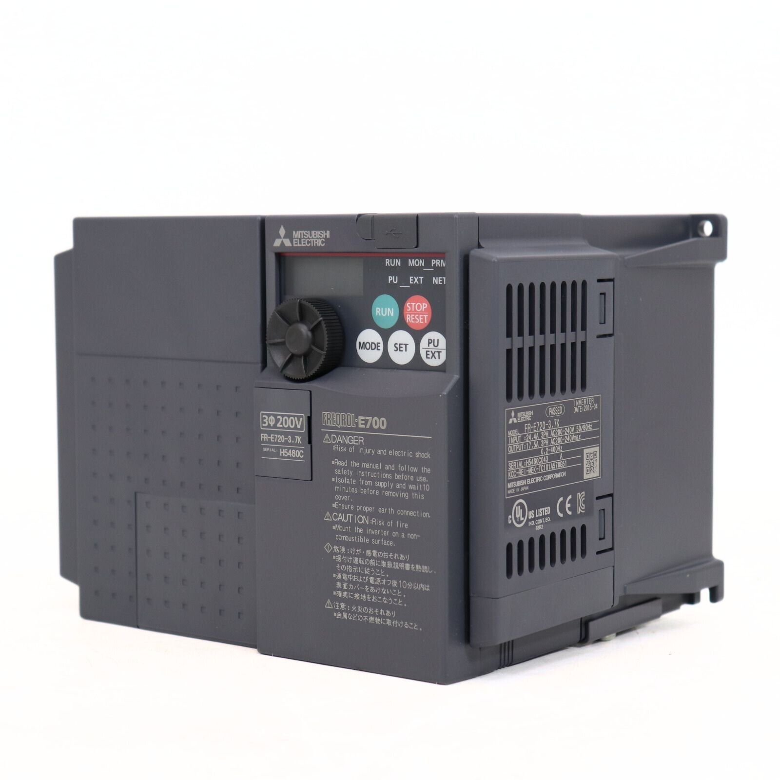 ♥ 三菱 FR-E 720-3.7 K インバーター 箱 -S | 13912 HM