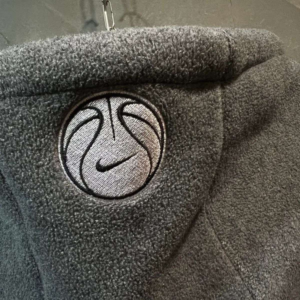 L リー バスケット フリース フーディー ジップアップ グレー バスケットボールボール その他 