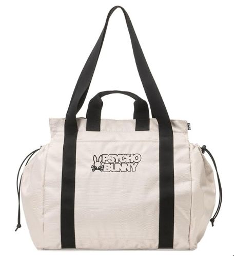 サイコバニー（Psycho Bunny） トートバッグ BLOCK PB PBMG4FB4-IVY