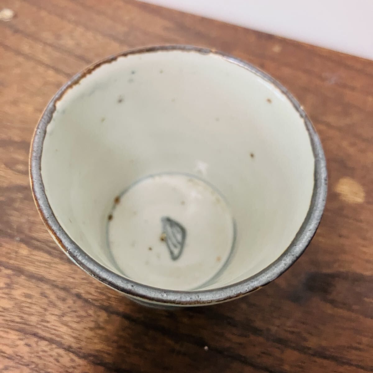 江戸後期 伊万里系 染付 山水図 蕎麦猪口 そば猪口 酒器 古伊万里様式