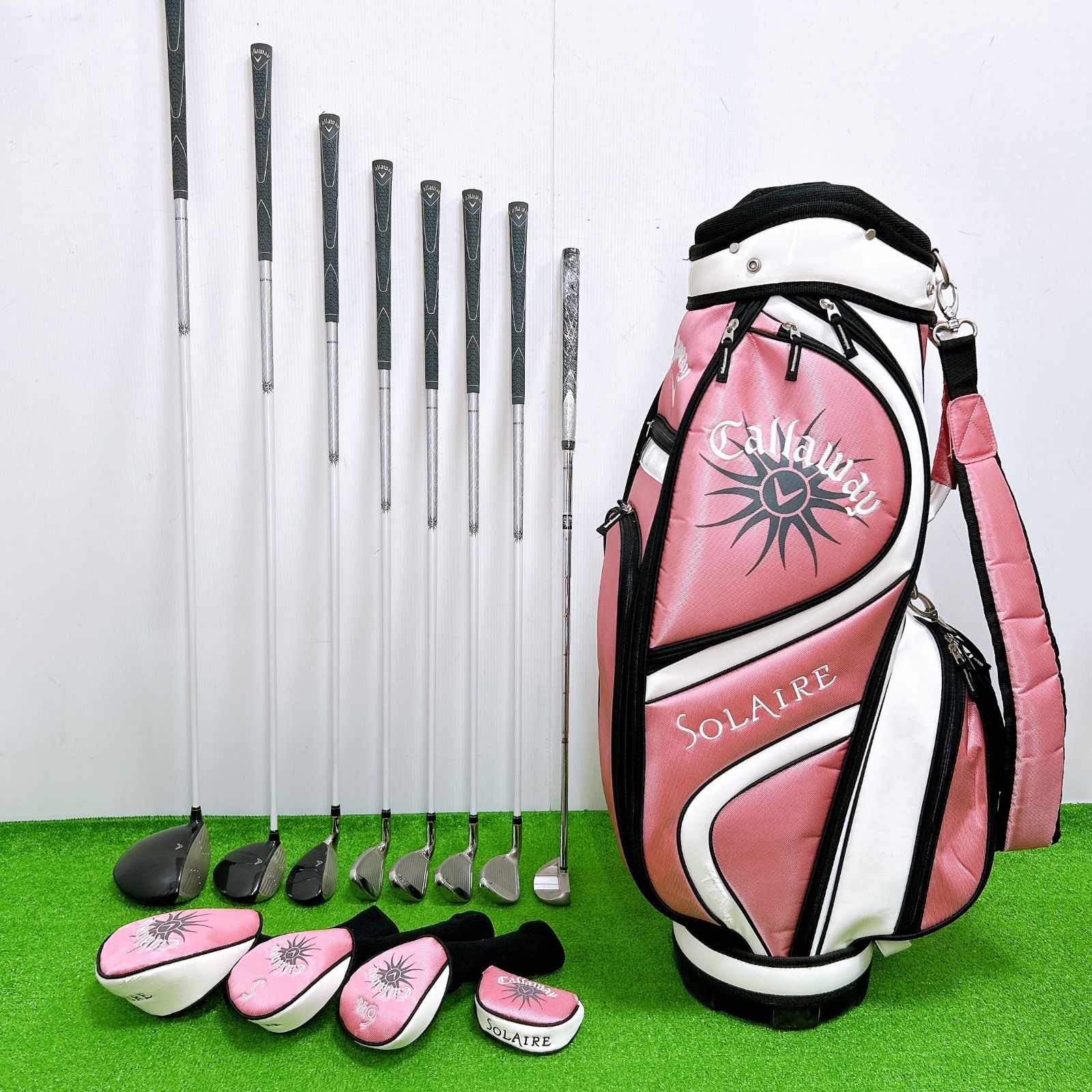 キャロウェイ ソレイユ レディースクラブセット 8本 L 初心者 大人気
