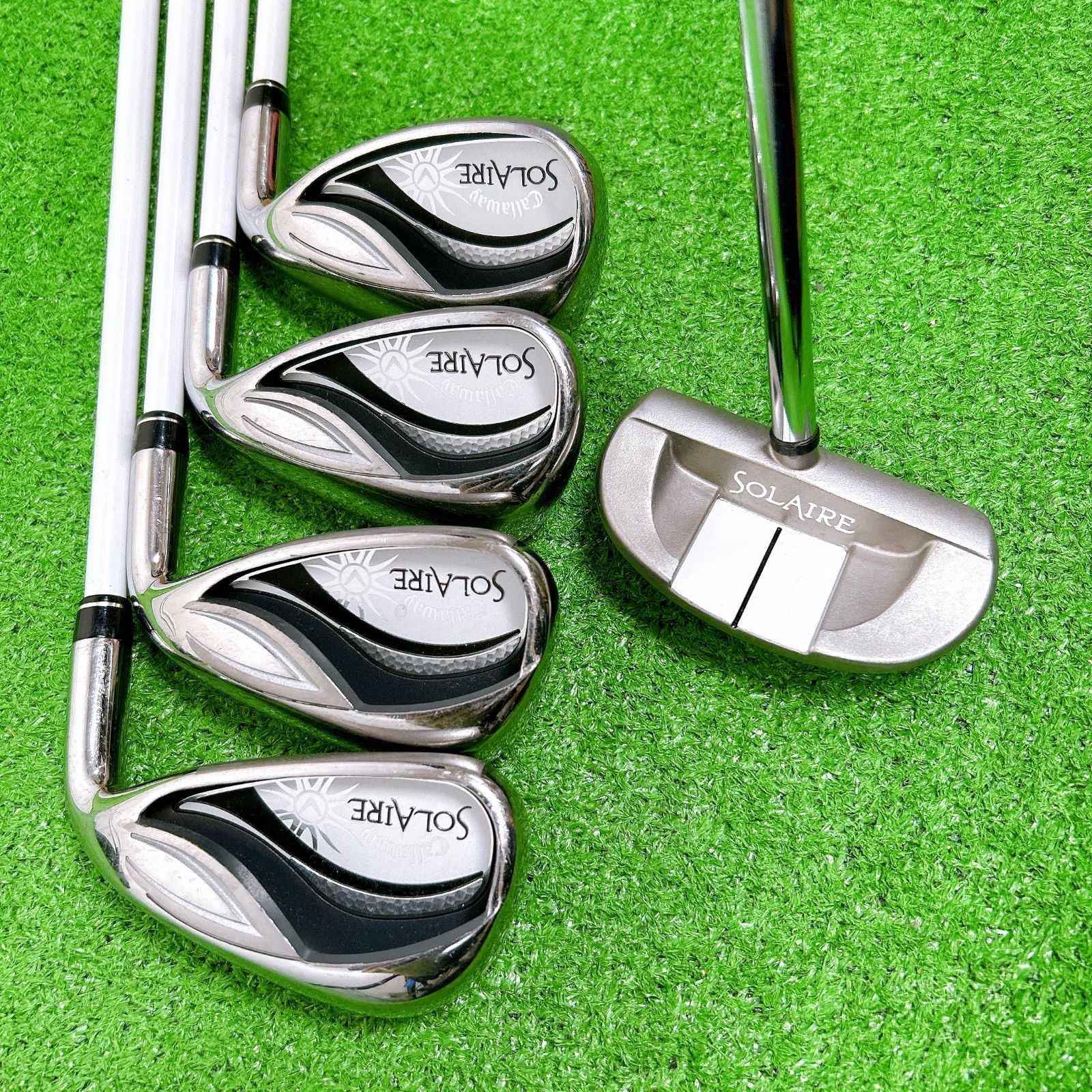 callaway ソレイユ　セット 楽天市場】キャロウェイ 初心者用ゴルフクラブセット [SOLAIREソレイユ