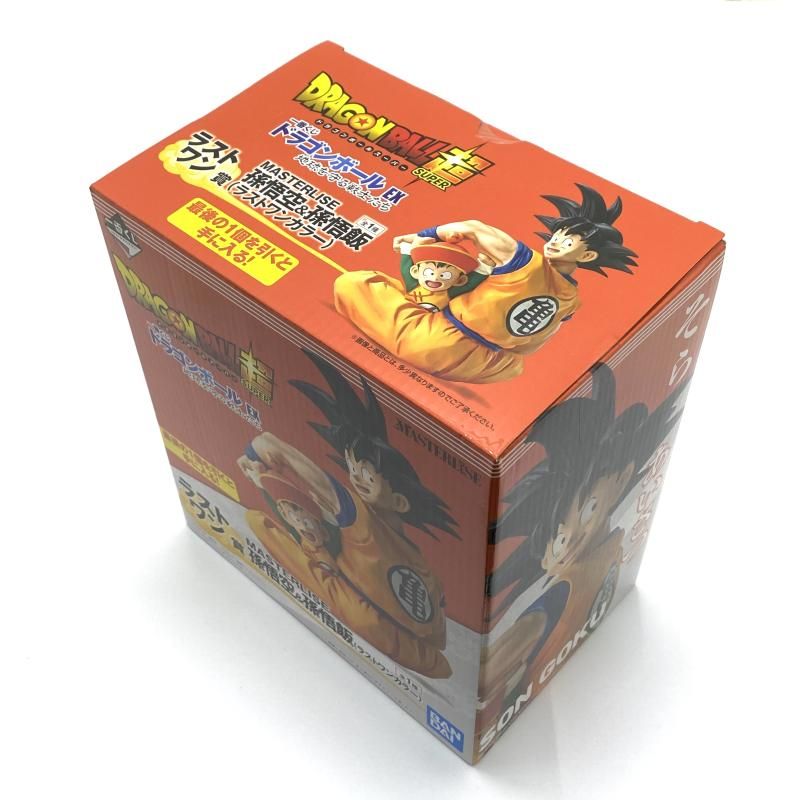中古】【未開封】ラストワン賞 孫悟空＆孫悟飯(ラストワンカラー) ｢一