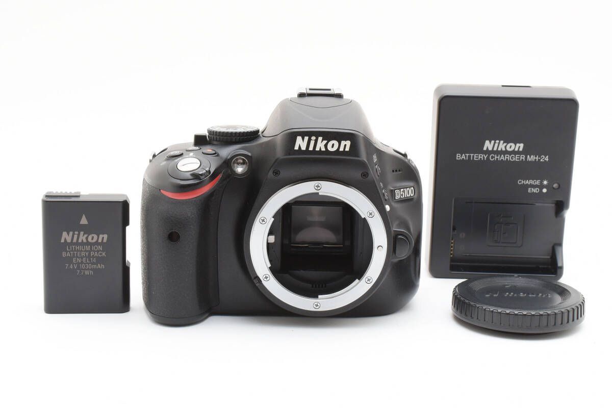☆美品☆《ショット数2,969回 》ニコン Nikon D5100 ボディ #1096m