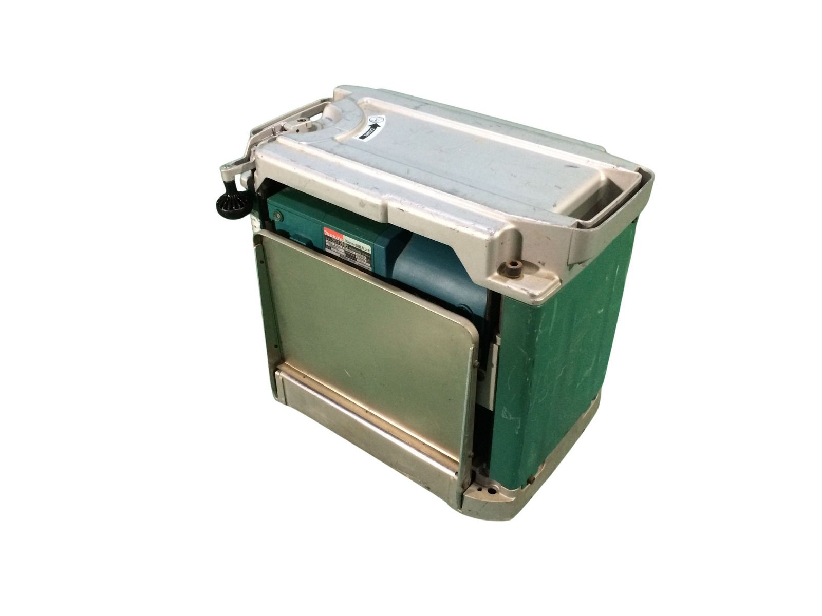 品 makita マキタ 100 V 304 mm 自動カンナ 2012 NB 定盤固定式 替刃式 自動かんな盤 プレーナー 研磨機 大工道具120181