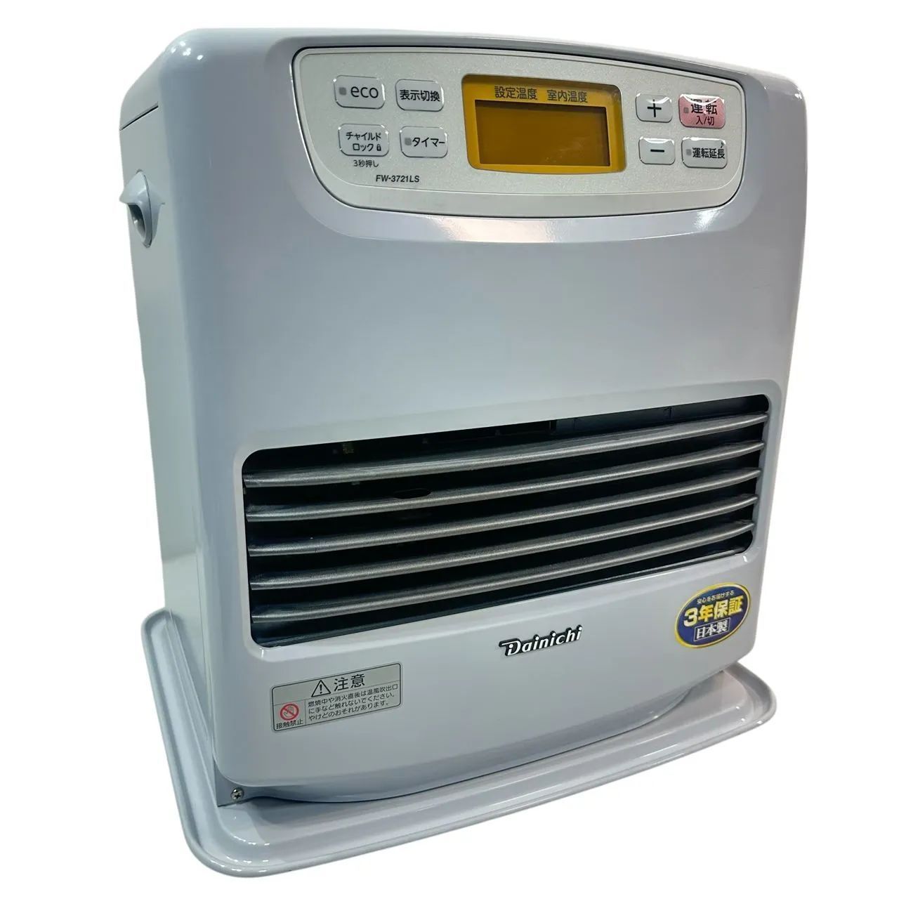 動作品|高年式 CORONA|コロナ 石油ファンヒーター FW-3721 LS 21年製 木造住10畳 コンクリート13畳 S 4-010742 R