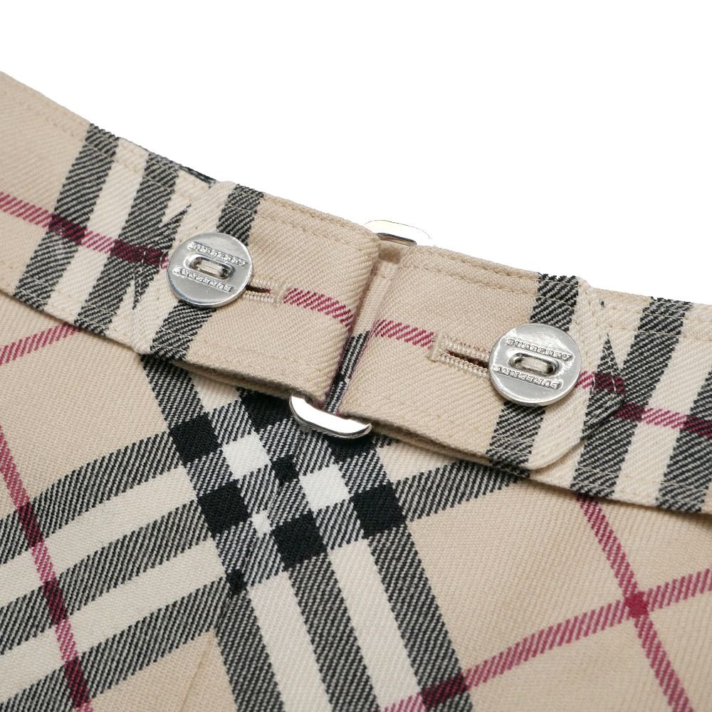BURBERRY バーバリー スカート サイズ13BR ノバチェック フレアー  