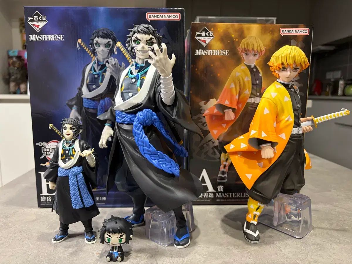 鬼滅の刃 雷の兄弟 我妻善逸a賞 カイb賞 一番くじ フィギュア