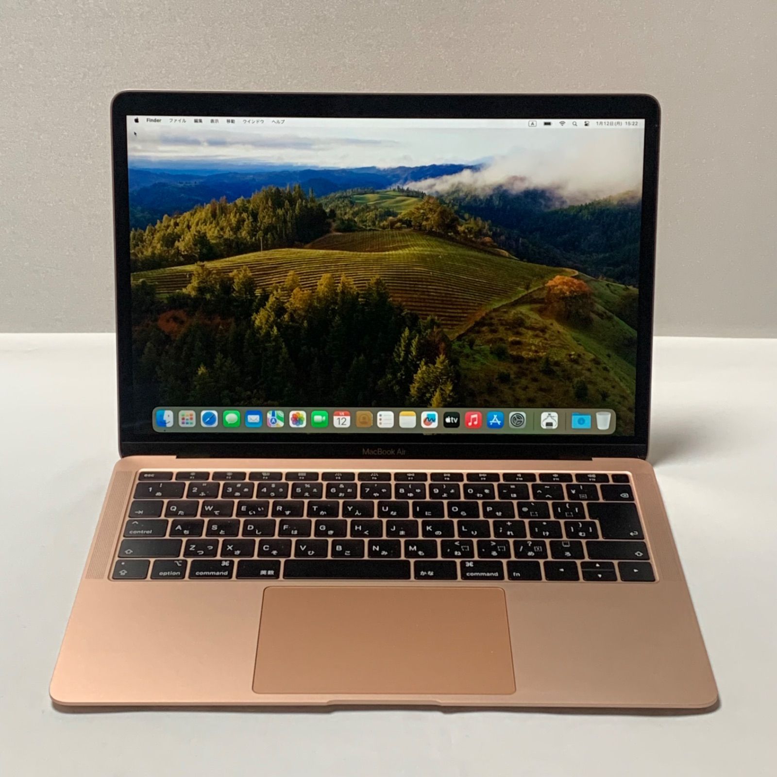 MacBook Air 2018年 i5 128GB 8GB ローズゴールド 美品】MacBook Air 2018年 i5 SSD256GB メモリ8GB ローズゴールド 13.3